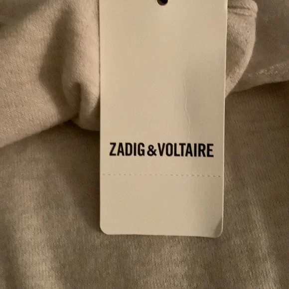 ZADIG & VOLTAIRE
Ida Cashmere Star Strass/Embellished Sweater
COLOR:Sugar Size S - Picture 9 of 10